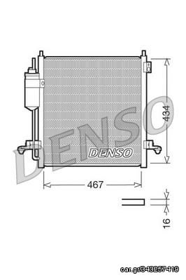 ΨΥΓΕΙΟ A/C MITSUBISHI L200 2.5 DI-D <15 DENSO