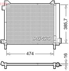 ΨΥΓΕΙΟ A/C NISSAN MICRA IV (K13) 1.2 10>  DENSO