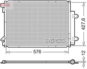 ΨΥΓΕΙΟ A/C SUZUKI SX4 S-CROSS 1.0,1.4 16>  DENSO