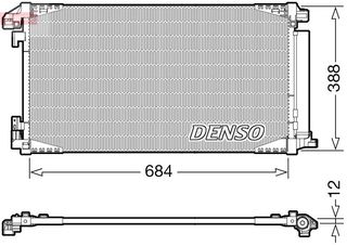 ΨΥΓΕΙΟ A/C TOYOTA C-HR (X1) 1.2 16>   DENSO