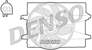 ΒΕΝΤΙΛΑΤΕΡ ΨΥΓΕΙΟΥ FORD FIESTA V 1.3,1.4TDCI <08 DENSO