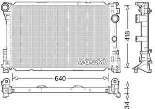 ΨΥΓΕΙΟ ΝΕΡΟΥ MERCEDES E-CLASS (A207,C207) 640438x32  DENSO