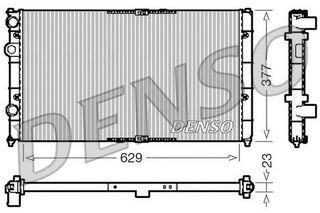 ΨΥΓΕΙΟ ΝΕΡΟΥ SEAT CORDOBA ALL <02 629X377X23 DENSO