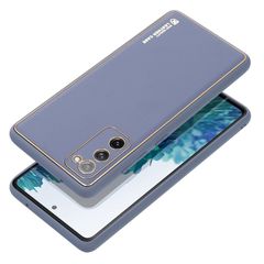ΔΕΡΜΑΤΙΝΗ Θήκη για SAMSUNG Galaxy A55 5G μπλε