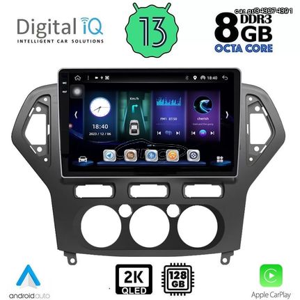 DIGITAL IQ BXD 11162_CPA A/C (10inc) MULTIMEDIA TABLET OEM FORD MONDEO mod. 2007-2011