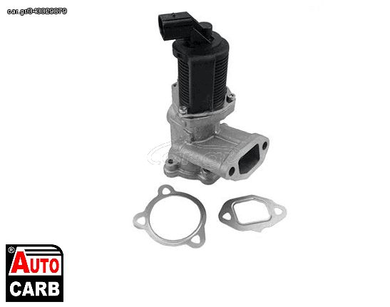 Βαλβίδα EGR MEAT & DORIA 88043 για OPEL TIGRA 2004-2010, SUZUKI IGNIS 2003-, SUZUKI WAGON 2000-