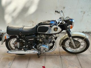 Honda CB 450 1965 BLACK BOMBER K0-thumb-67