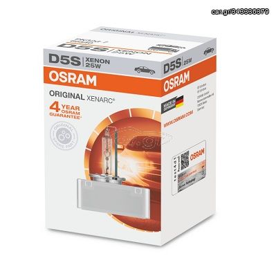 Osram (66540) Λάμπα Αυτοκινήτου D5S Xenon 3200K 12V 25W