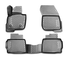 HYUNDAI Santa Fe (2012-2016) - Άοσμα Πατάκια-Σκαφάκια Λαστιχένια Novline