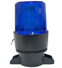 Φάρος LED Μπλε 12V Τοποθέτηση με 2 Βίδες
