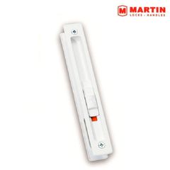 Κλειδαριά συρόμενης πόρτας αλουμινίου MARTIN (κλικ-κλοκ) - Λευκό