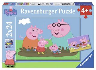 Ravensburger Puzzle: Peppa Pig (2X24pcs) (09082)