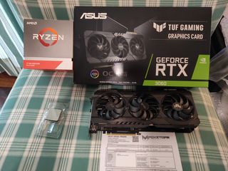 ASUS TUF GAMING GEFORCE RTX 3060 OC V2 12GB + Hardware Να φεύγει