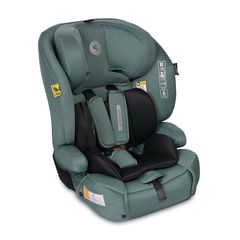Κάθισμα Αυτοκινήτου i-Size 76-150cm isofix 15 μηνών-12 ετών Benevento Green Pine Lorelli 10071772407 + Δώρο Αυτοκόλλητο Σήμα ”Baby on Board”