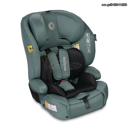 Κάθισμα Αυτοκινήτου i-Size 76-150cm isofix 15 μηνών-12 ετών Benevento Green Pine Lorelli 10071772407 + Δώρο Αυτοκόλλητο Σήμα ”Baby on Board”