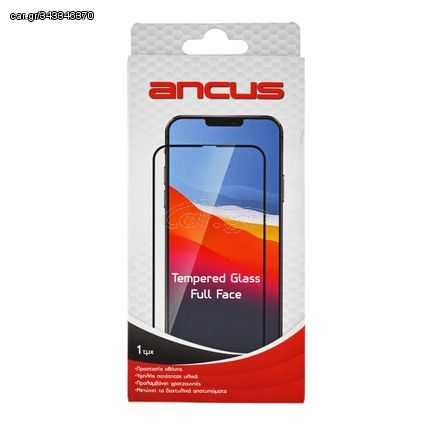 Tempered Glass Ancus Full Face Resistant Flex 9H για Xiaomi Poco M3 Pro 5G Redmi Note 10 5G Note 10T 5G