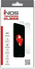 INOS Tempered Glass Full Face 0.33mm Samsung G998B Galaxy S21 Ultra 5G Case Friendly Full Glue Μαύρο