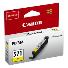 Canon Μελάνι Inkjet CLI-571Y XL Yellow (0334C001) (CANCLI-571YXL)