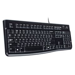 Logitech K120 Keyboard GR (Black, Wired) (LOGK120)