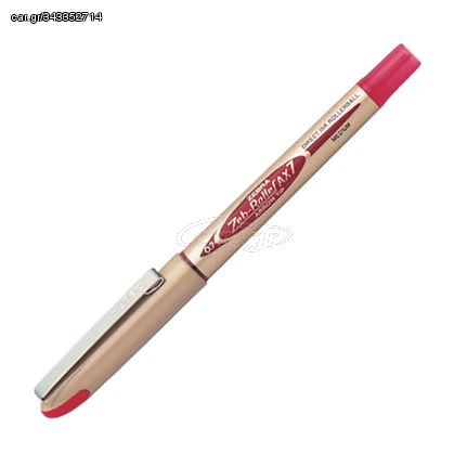 Zebra AX7 Zebroller Gold RollerPen 0,7mm Red (ZB-15993Z) (ZEBZB-15993Z)