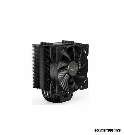 BEQUIET CPU COOLER PURE ROCK 2 BLACK BK007, 150W TDP, INTEL LGA 115X/1200/1366/2011(-3) SQUARE ILM/2