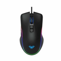 AULA wired gaming mouse Wind F806, 2400DPI, 7 keys, RGB, black