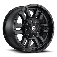 Fuel 1PC D596 Sledge Matt Black 18x8 4X4