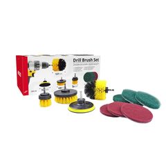 Βούρτσες Καθαρισμού & Γυαλίσματος / Drill Brush & Polish Set 10 Τεμαχίων DBS-02