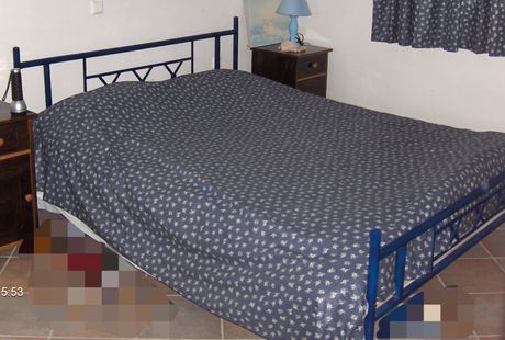 Κρεββάτι σιδερένιο διπλό 160 με στρωμα