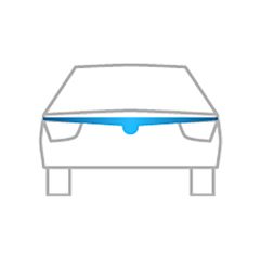 ΑΝΕΜΟΘΡΑΥΣΤΗΣ ΚΑΠΩ ΑΥΤΟΚΙΝΗΤΟΥ ΓΙΑ CITROEN BERLINGO / PEUGEOT PARTNER 2002-2008 ΑΠΟ ΕΥΚΑΜΠΤΟ ΦΙΜΕ ΠΛΑΣΤΙΚΟ HEKO - 1 ΤΕΜ.