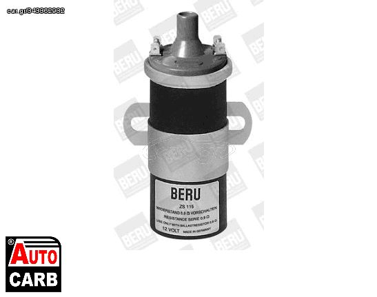 Πολλαπλασιαστής BERU 0040100115 για FORD ZODIAK 1962-1972, JAGUAR XJ 1986-1995, LADA 1200-1500 1973-1988