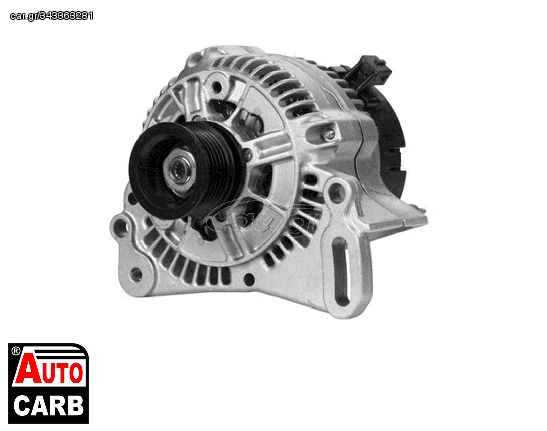 Δυναμό BOSCH 0123310020 για VW CADDY 1995-2015, VW CORRADO 1987-1995, VW GOLF 1989-2007