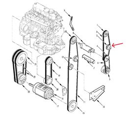 ΤΡΟΧΑΛΙΑ ΤΕΝΤΩΤΗΡΑ ΚΟΜΠΛΕ THERMO KING SL 100, 200, 300, 400 & SMX ORIGINAL