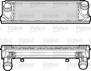 Ψυγείο αέρα υπερπλήρωσης BMW 1 (F20), 1 (F21), 2 (F22, F87), 2 (F23), 3 (F30, F80), 3 (F31), 3 GRAN TURISMO (F34), 4 (F32, F82), 4 (F33, F83), 4 GRAN COUPE (F36) 1.5D-2.0D 07.11-