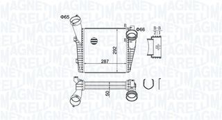 Ψυγείο αέρα υπερπλήρωσης AUDI Q7; PORSCHE CAYENNE; VW TOUAREG 2.5D-6.0D 09.02-03.18