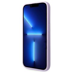 Guess Saffiano Strap Case for iPhone 14 Pro - Purple-thumb-4