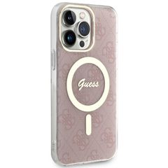 Guess 4G MagSafe case for iPhone 14 Pro Max - pink-thumb-3