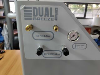 DUAL (2ΠΛΟ) ΜΗΧΑΝΗΜΑ ΠΛΗΡΩΣΗΣ FREON ΟΧΗΜΑΤΩΝ 1234yf & 134a - Spin Dual Breeze Advance -thumb-10