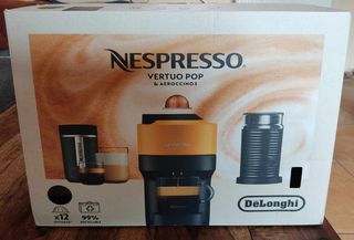 μηχανή nespresso vertuo pop μαζί με aeroccino 3(σφραγισμένη)