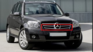 Γνήσια Χρώμια γριλιες μάσκας Mercedes GLK350 GLK class Sport 2048881785  2048881885 2048881985 2048882085 -thumb-3
