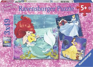 Ravensburger Puzzle: Disney Princess - Princesses Adventure (3X49pcs.) (09350)
