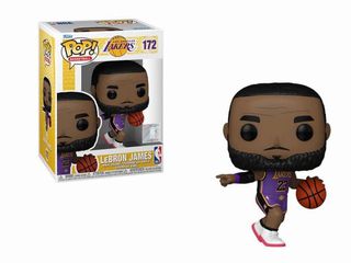Funko Pop! Basketball: NBA Los Angeles Lakers - LeBron James #172 Vinyl Figure