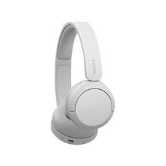 Sony WH-CH520 Ασύρματα Bluetooth On Ear Ακουστικά με 50 ώρες Λειτουργίας και Quick Charge Λευκά