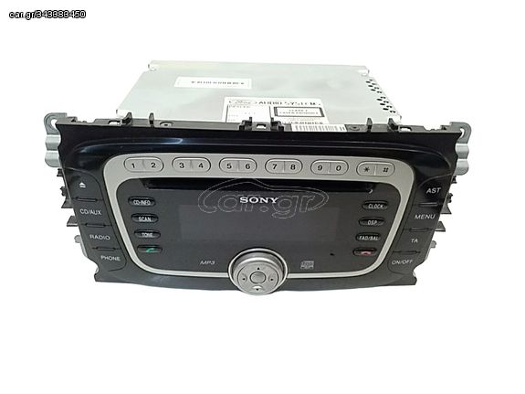 Ράδιο CD FORD MONDEO Sedan / 4dr 2007 - 2011 ( Mk4a ) 1.6 EcoBoost  ( JTBA,JTBB  ) (160 hp ) Βενζίνη #7S7T-18C939-AF