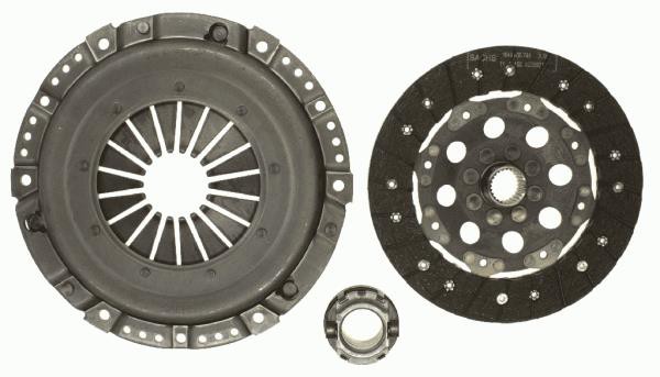 SACHS ΣΕΤ ΣΥΜΠΛΕΚΤΗ Mercedes SACHS 3000 317 001