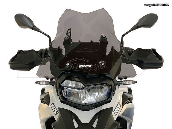 ΖΕΛΑΤΙΝΕΣ ΠΛΑΙΝΕΣ WRS BMW F 750 GS 18-23 / F 850 GS 18-23 SMOKED (ΕΛΑΦΡΩΣ ΦΙΜΕ)