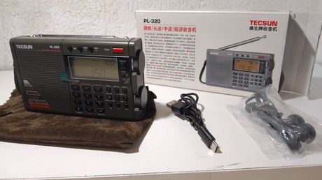 Ρωτήστε για διαθεσιμότητα TECSUN PL-320  Ποιοτικό φορητό ραδιόφωνο Παγκοσμίου λήψεως AM/FM/SW,LW  με πολλές λειτουργίες. καινούριο open box. 