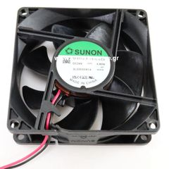 ΑΝΕΜΙΣΤΗΡΑΣ 24V DC 80x80x25mm 2-C 4.8W 0.2A 102m3/h 47dBA ΡΟΥΛΕΜΑΝ SUNON