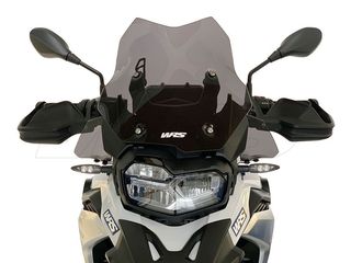 ΖΕΛΑΤΙΝΕΣ ΠΛΑΙΝΕΣ WRS BMW F 750 GS 18-23 / F 850 GS 18-23 DARK SMOKED (ΣΚΟΥΡΟ ΦΙΜΕ)