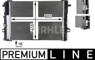 MAHLE-BEHR ΨΥΓΕΙΟ A/C MAHLE AC 446 000P